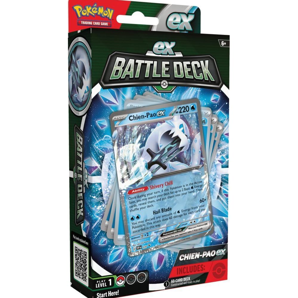 Jeu de cartes Pokemon TCG ex Battle Deck Chien - Pao - Tinkaton Jeu de cartes Pokemon TCG ex Battle Deck Chien - Pao - Tinkaton